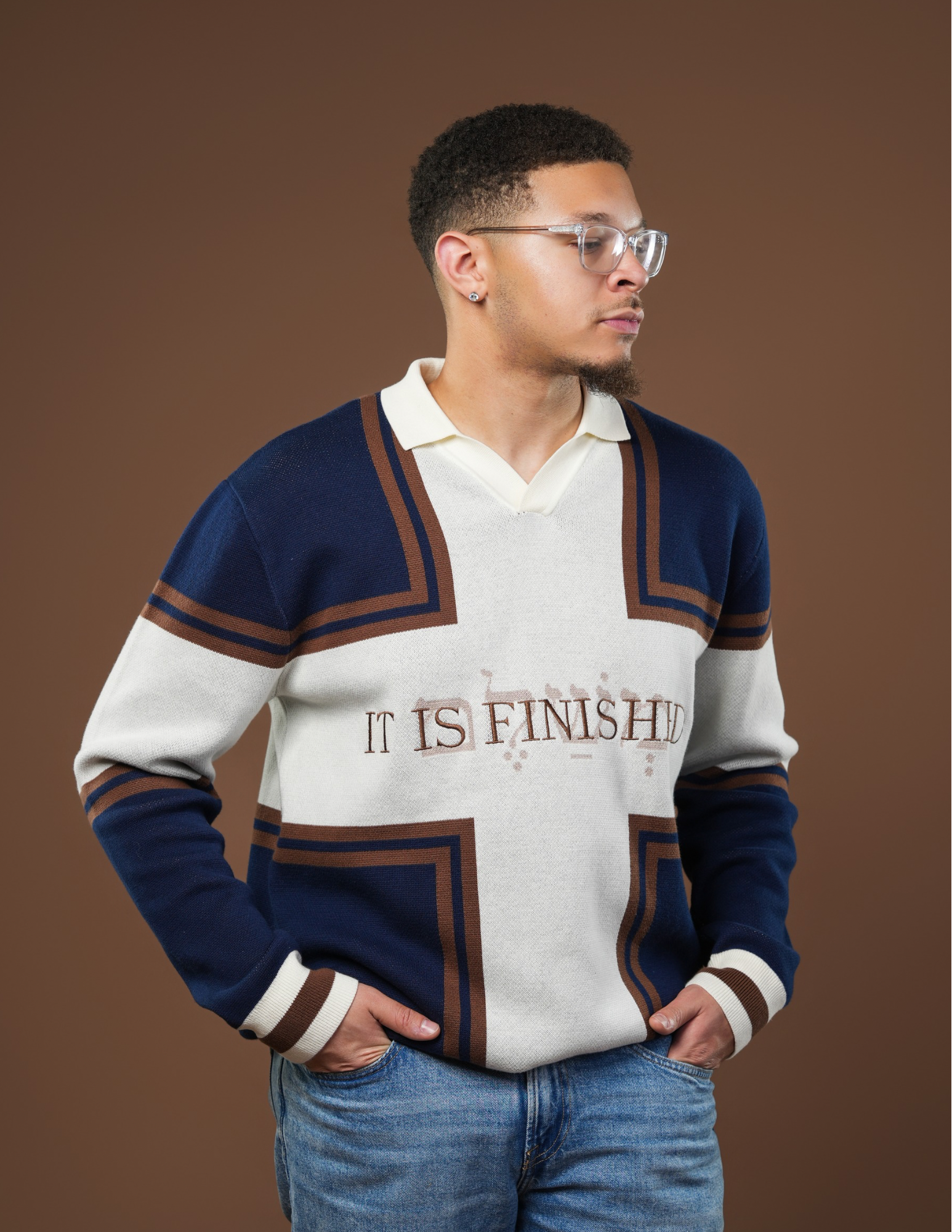 It Is Finished Sweater (Ships Feb 6th - 8th)