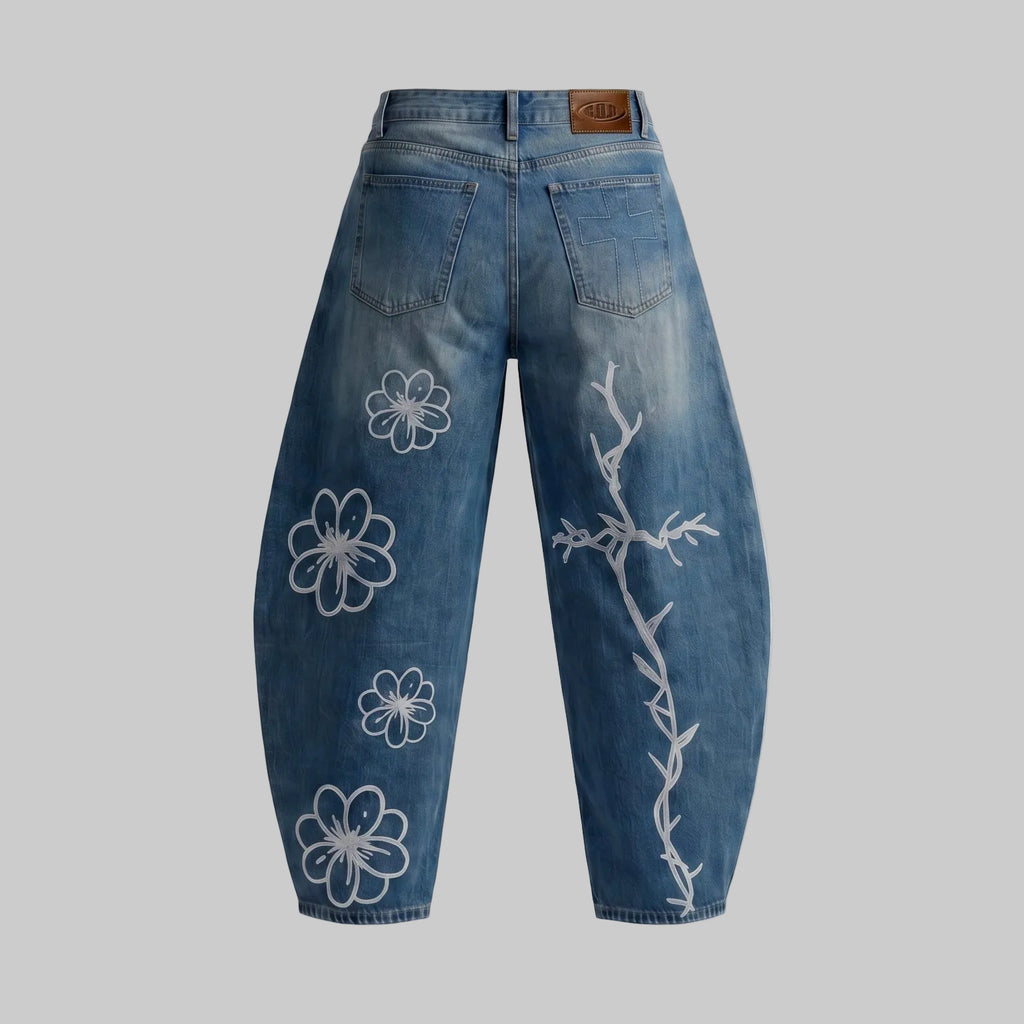 "HANNAH" Barrel Jeans