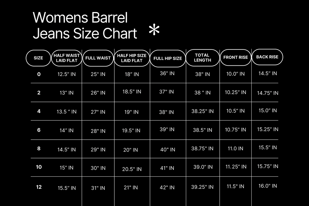 "HANNAH" Barrel Jeans